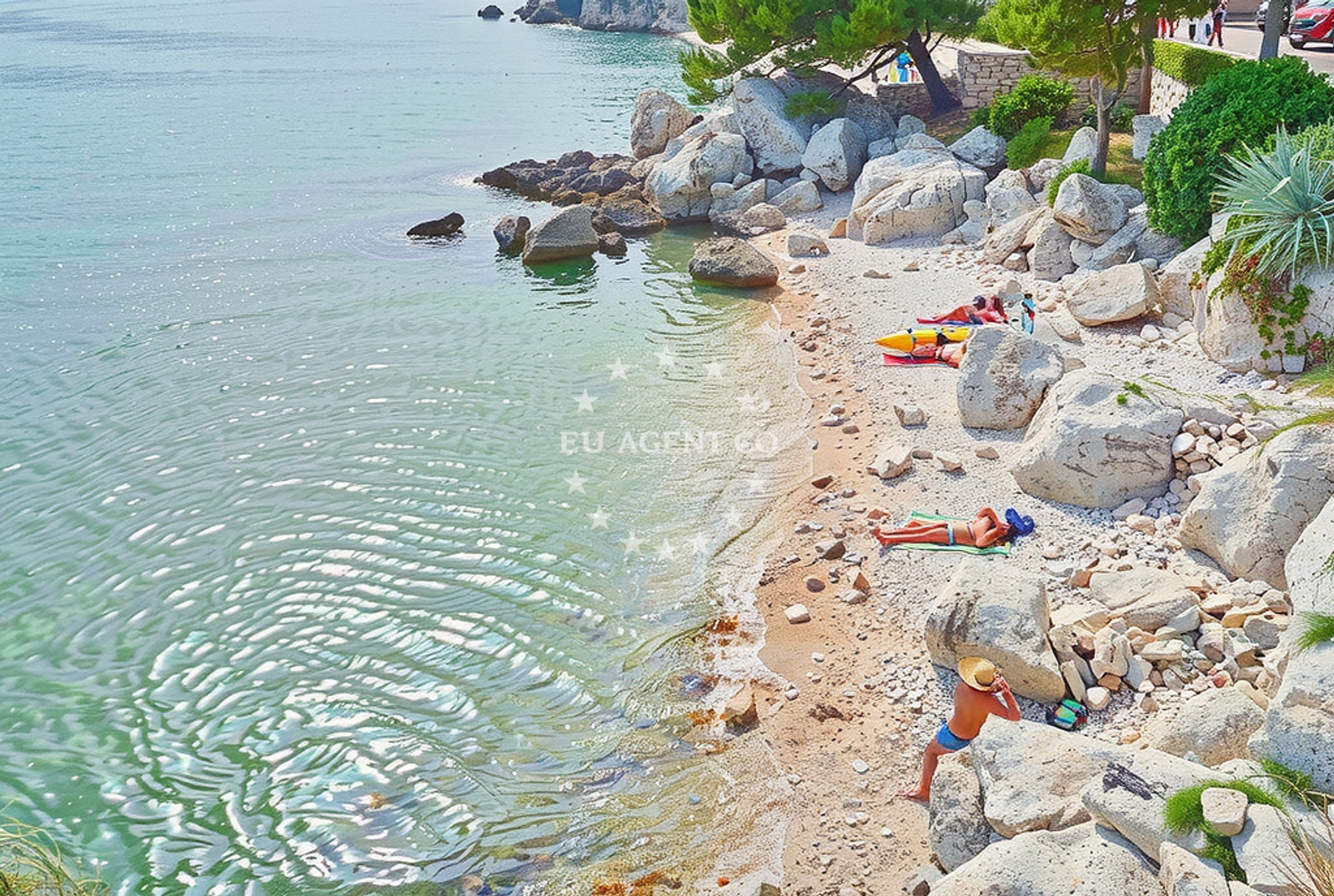 Additional view of Striježice sredina, Mlini Beach in Striježice sredina