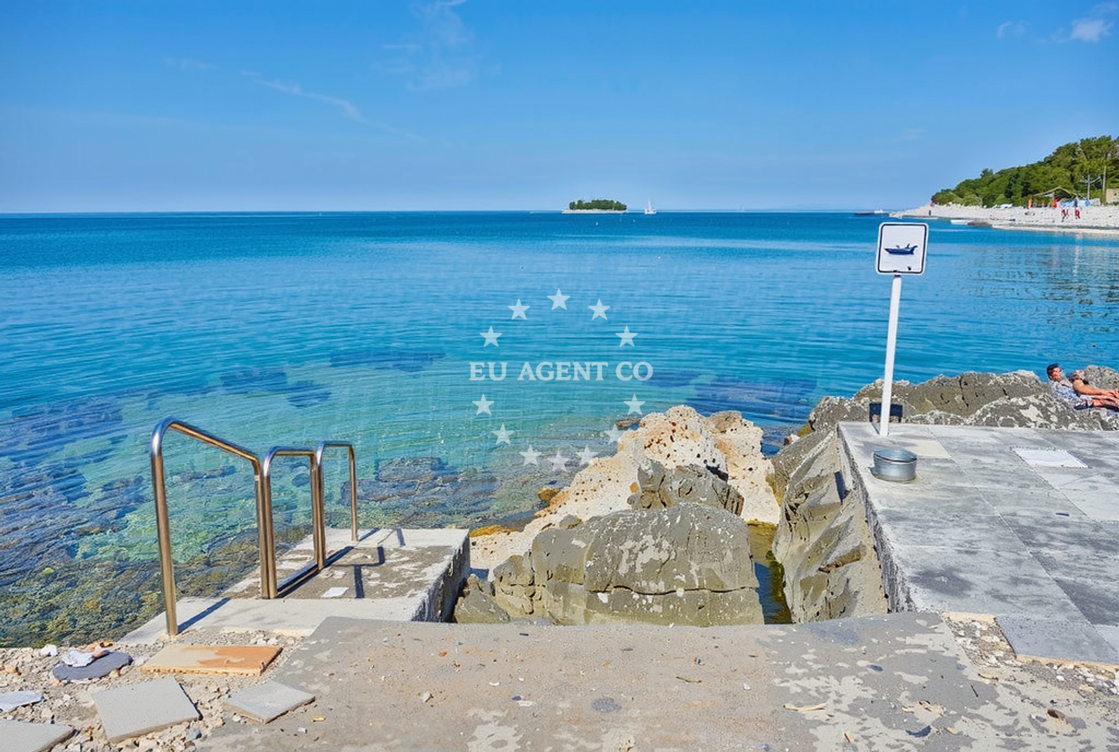 Additional view of Studena (dog beach), Vrsar Beach in Studena (plaža za pse)