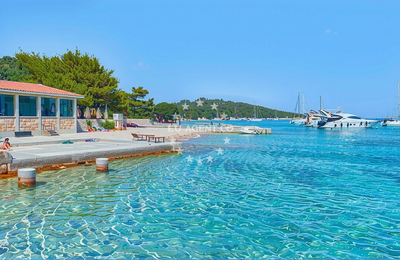 Additional view of Stupica vela, Žirje (Žirje) Beach in Stupica vela