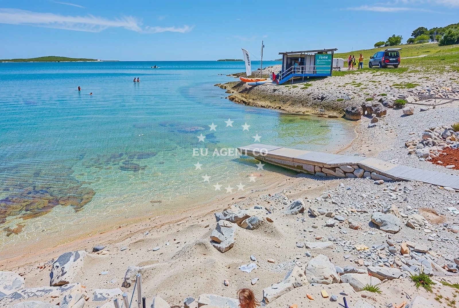 Additional view of Stupice jug, Premantura Beach in Stupice jug