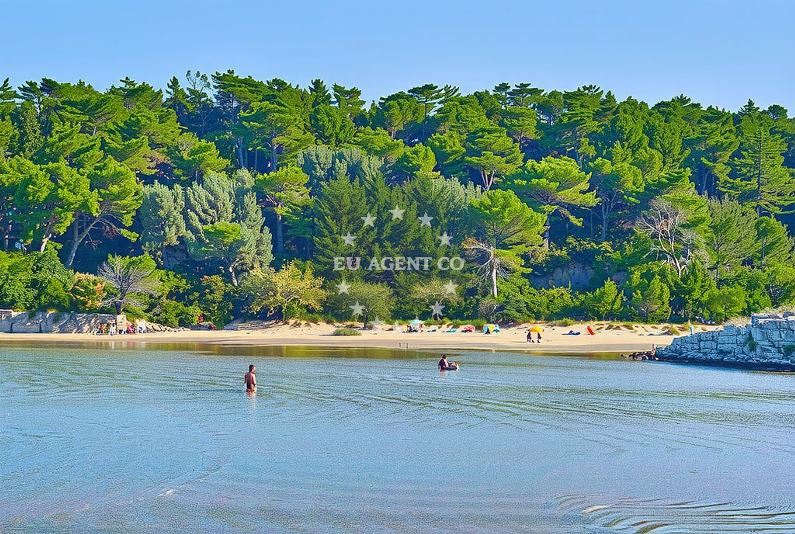 Additional view of Sturič istok, Lopar (Rab) Beach in Sturič istok