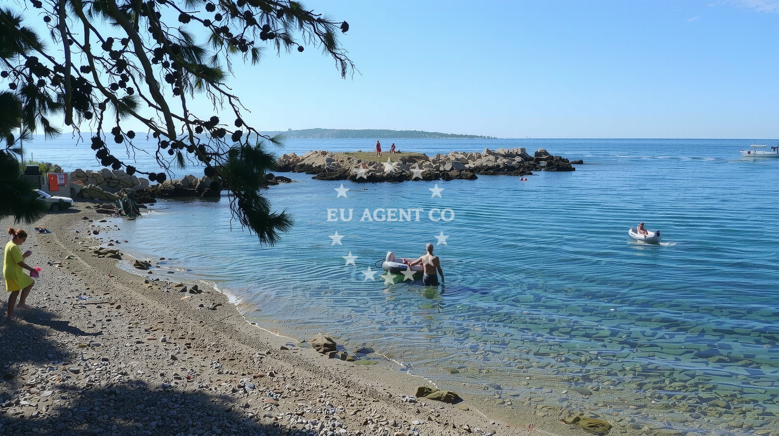 Additional view of Suha Punta beach in Kampor 99, Rab