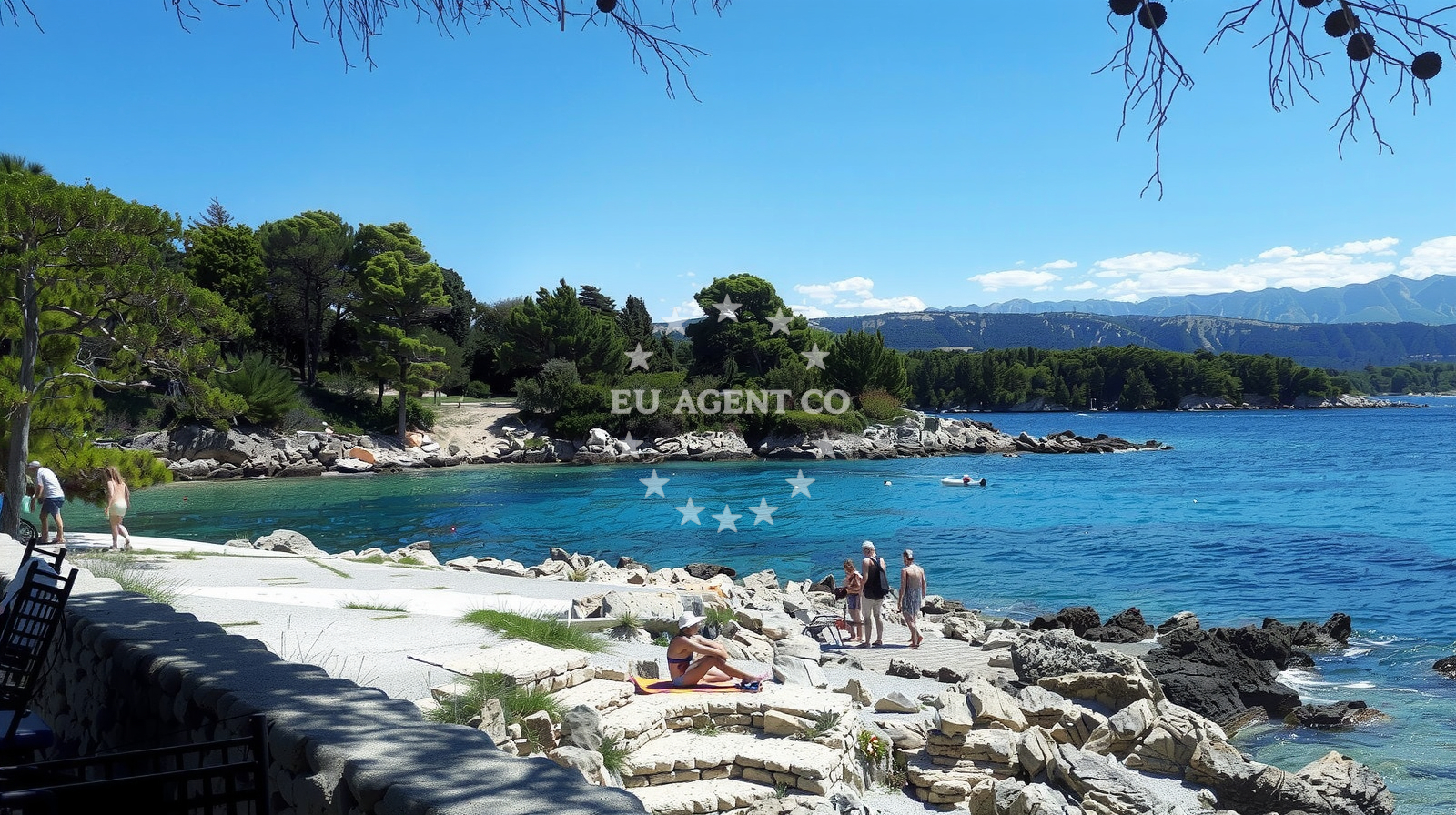 Additional view of Suha Punta beach in Kampor 99, Rab