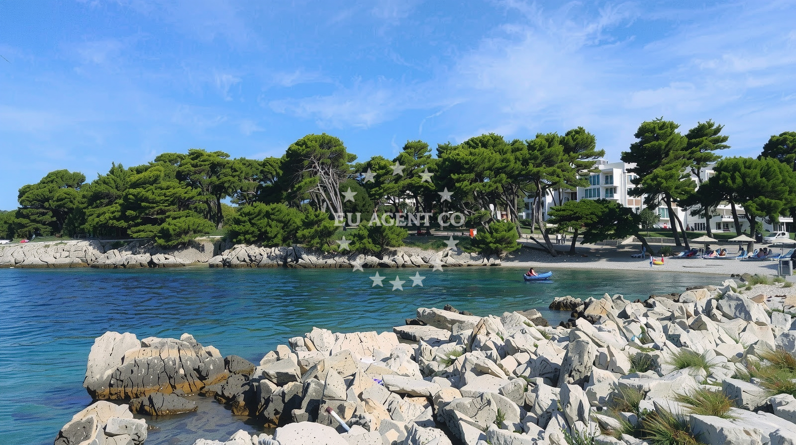 Additional view of Suha Punta beach in Kampor 99, Rab