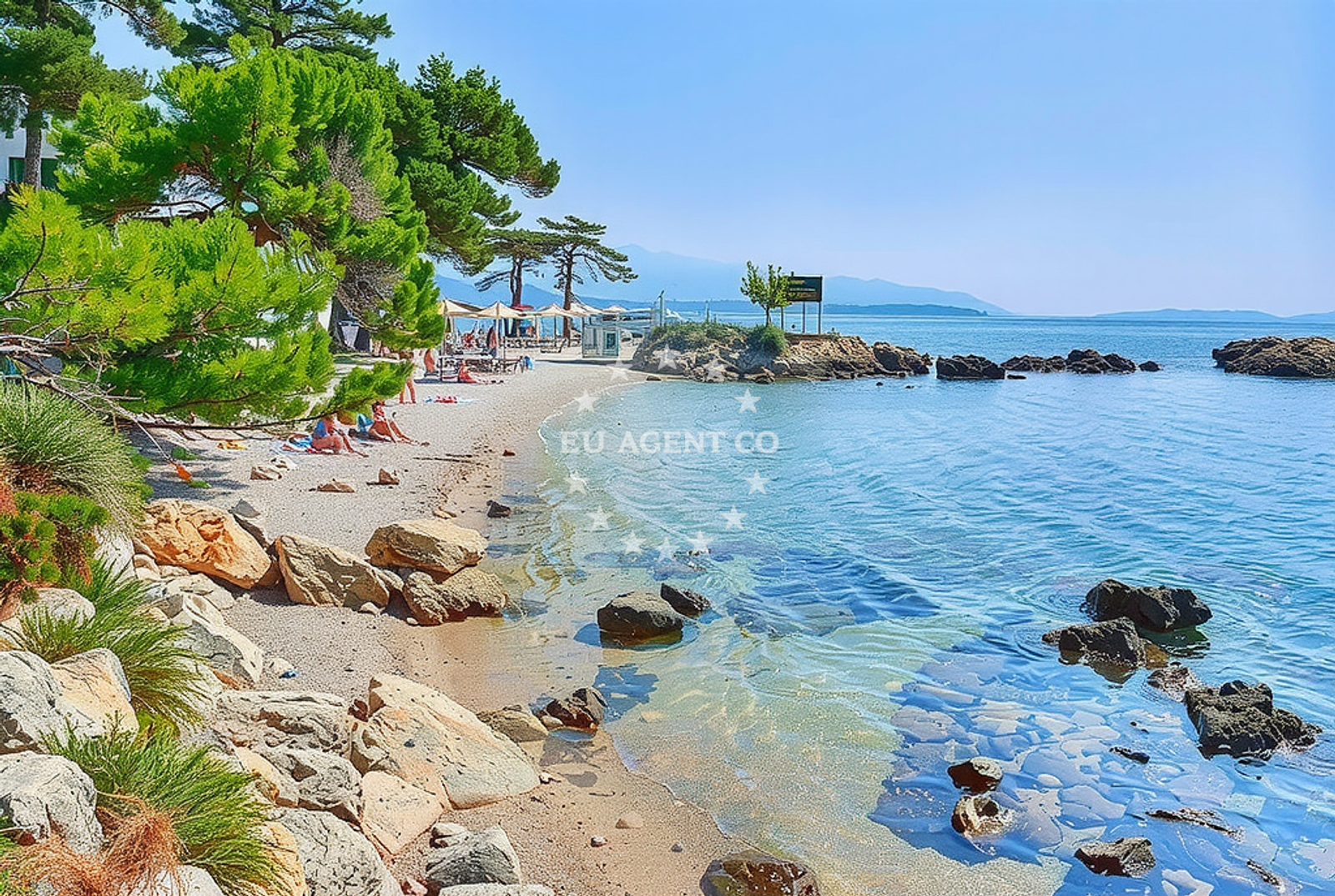 Additional view of Suha Punta beach in Kampor 99, Rab