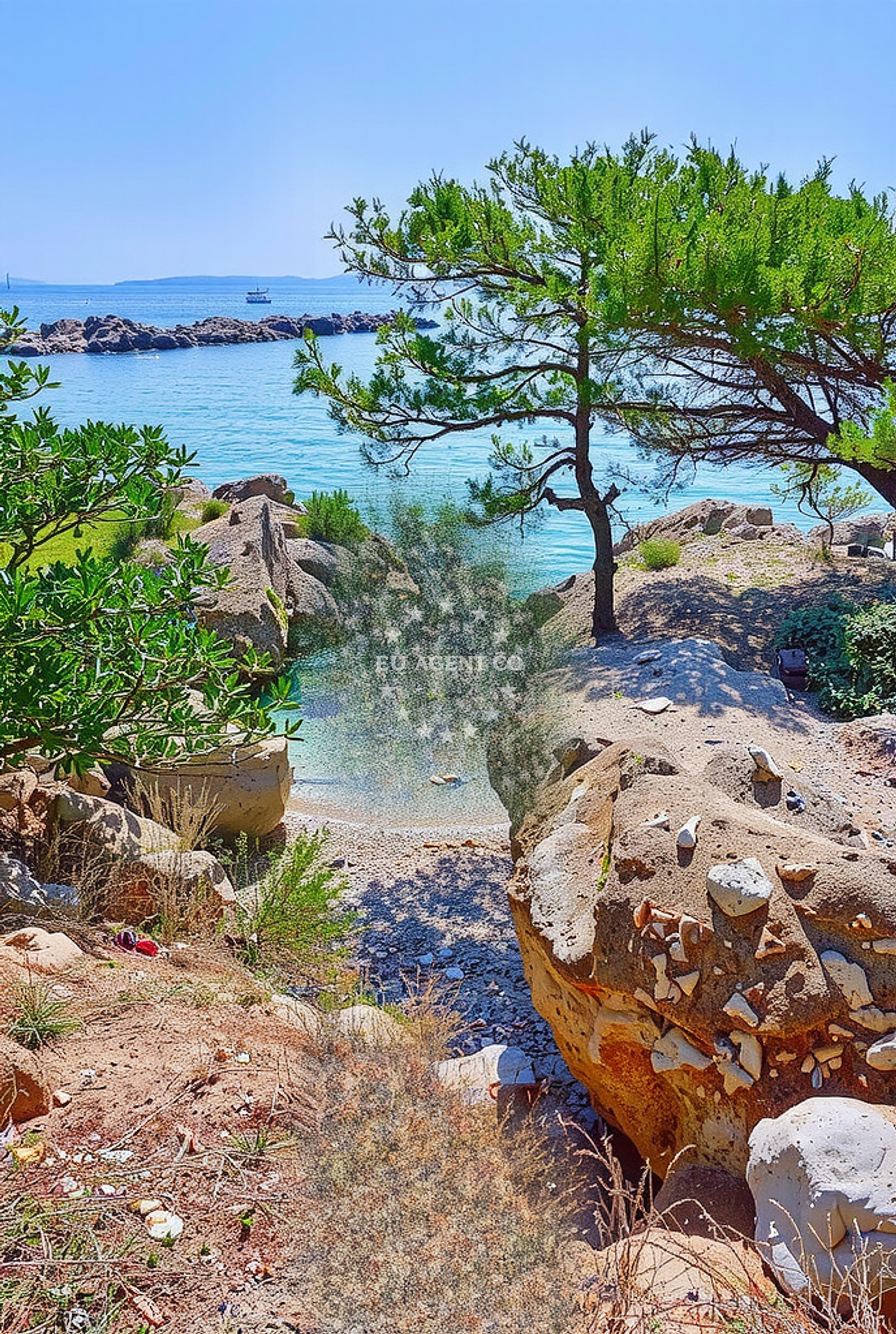 Additional view of Suha Punta beach in Kampor 99, Rab