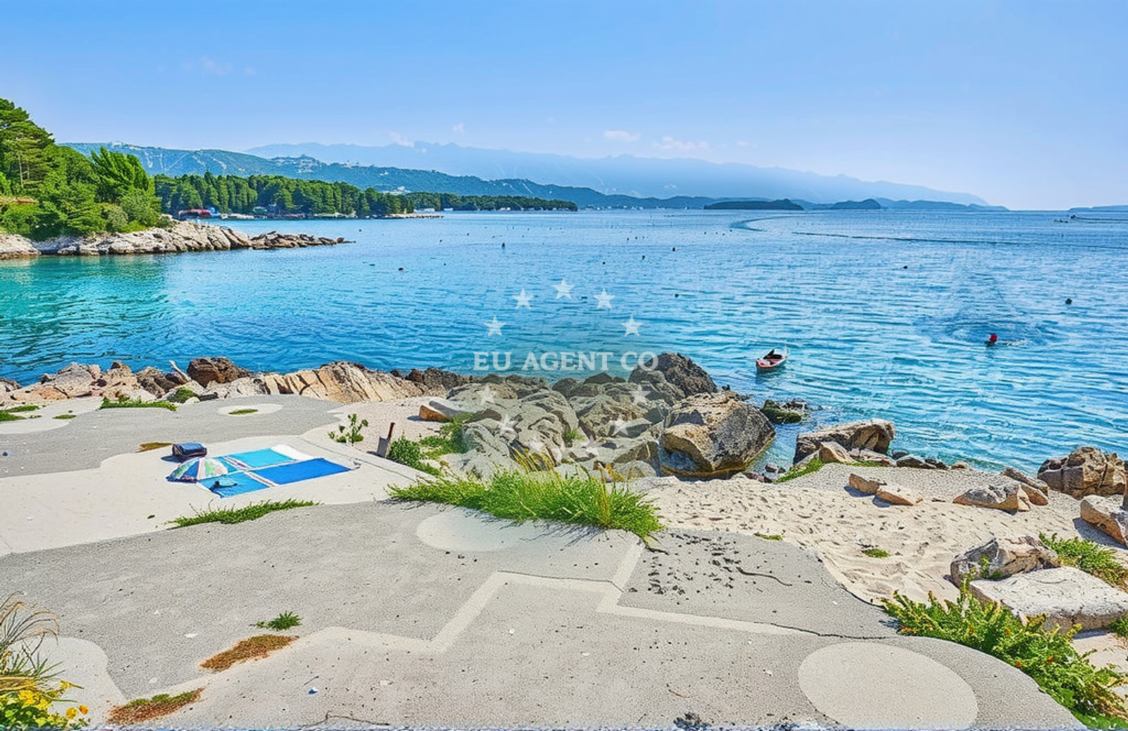 Additional view of Suha Punta beach in Kampor 99, Rab