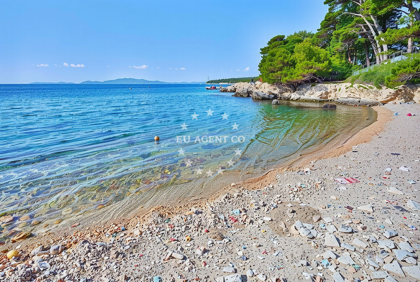 Additional view of Suha Punta beach in Kampor 99, Rab