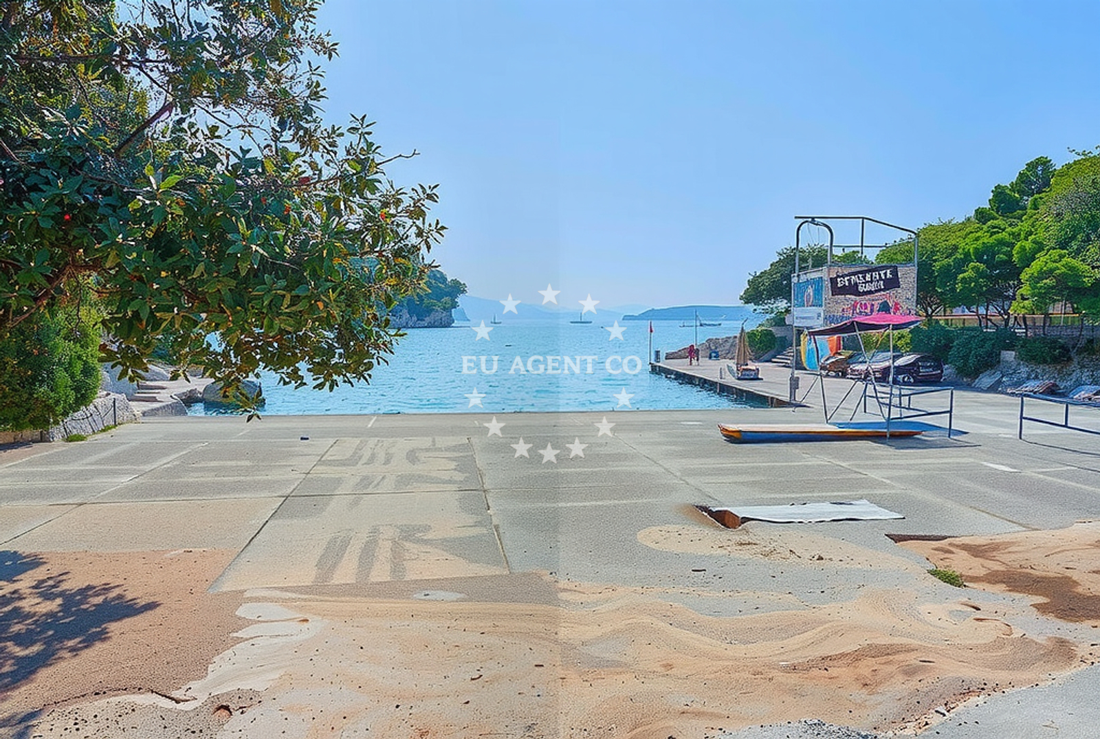 Additional view of Suha Punta Beach in 77b Kampor, Kampor