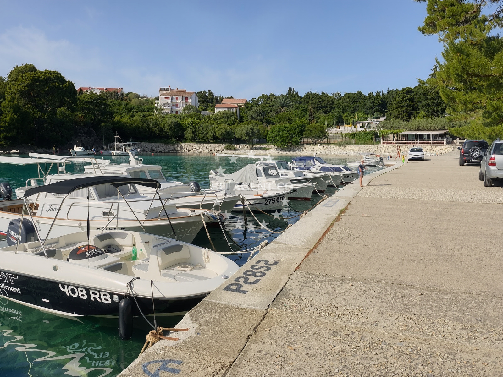 Additional view of Suha Punta II beach in Kampor 99, Rab