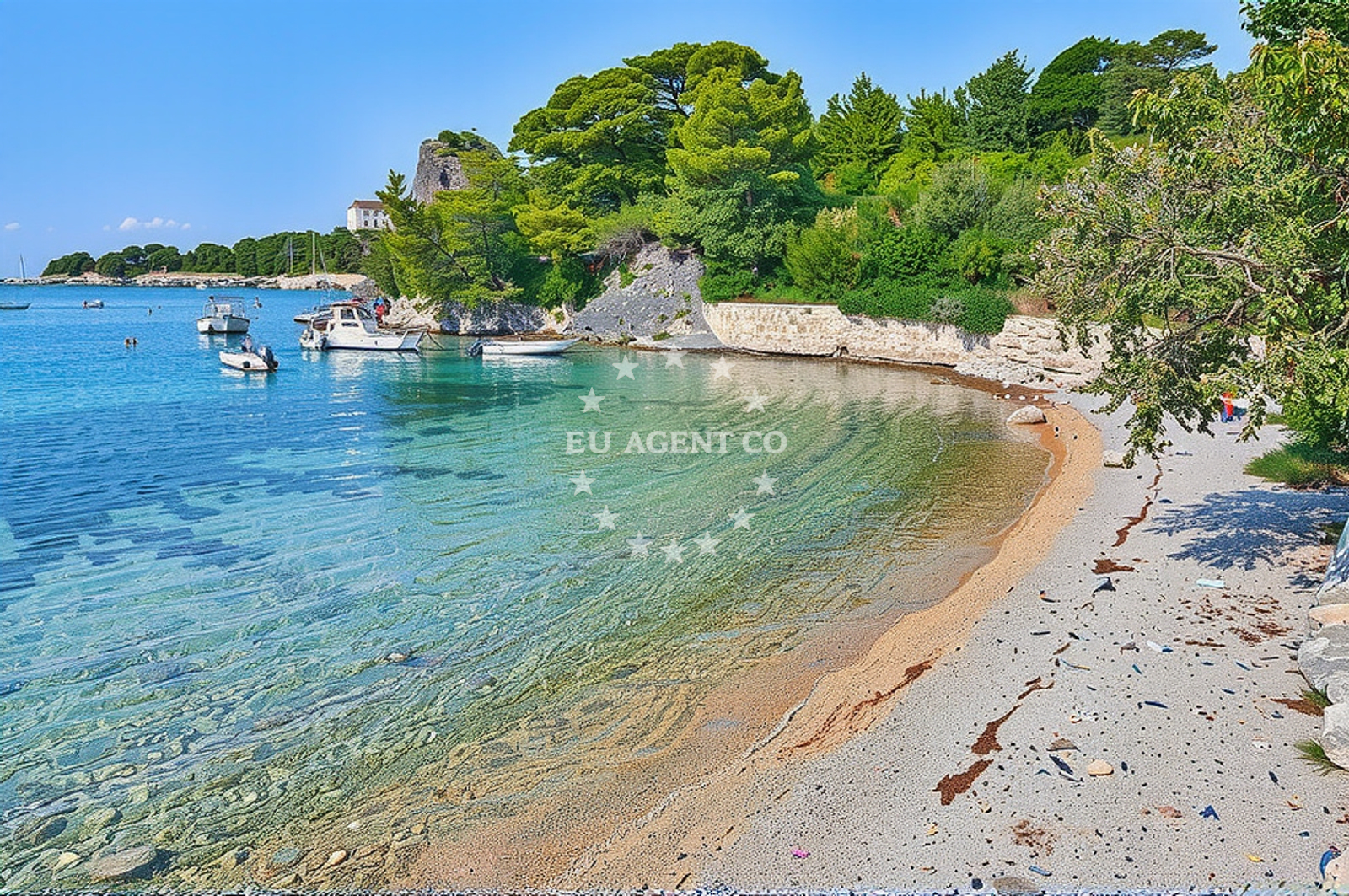Additional view of Suha Punta II beach in Kampor 99, Rab