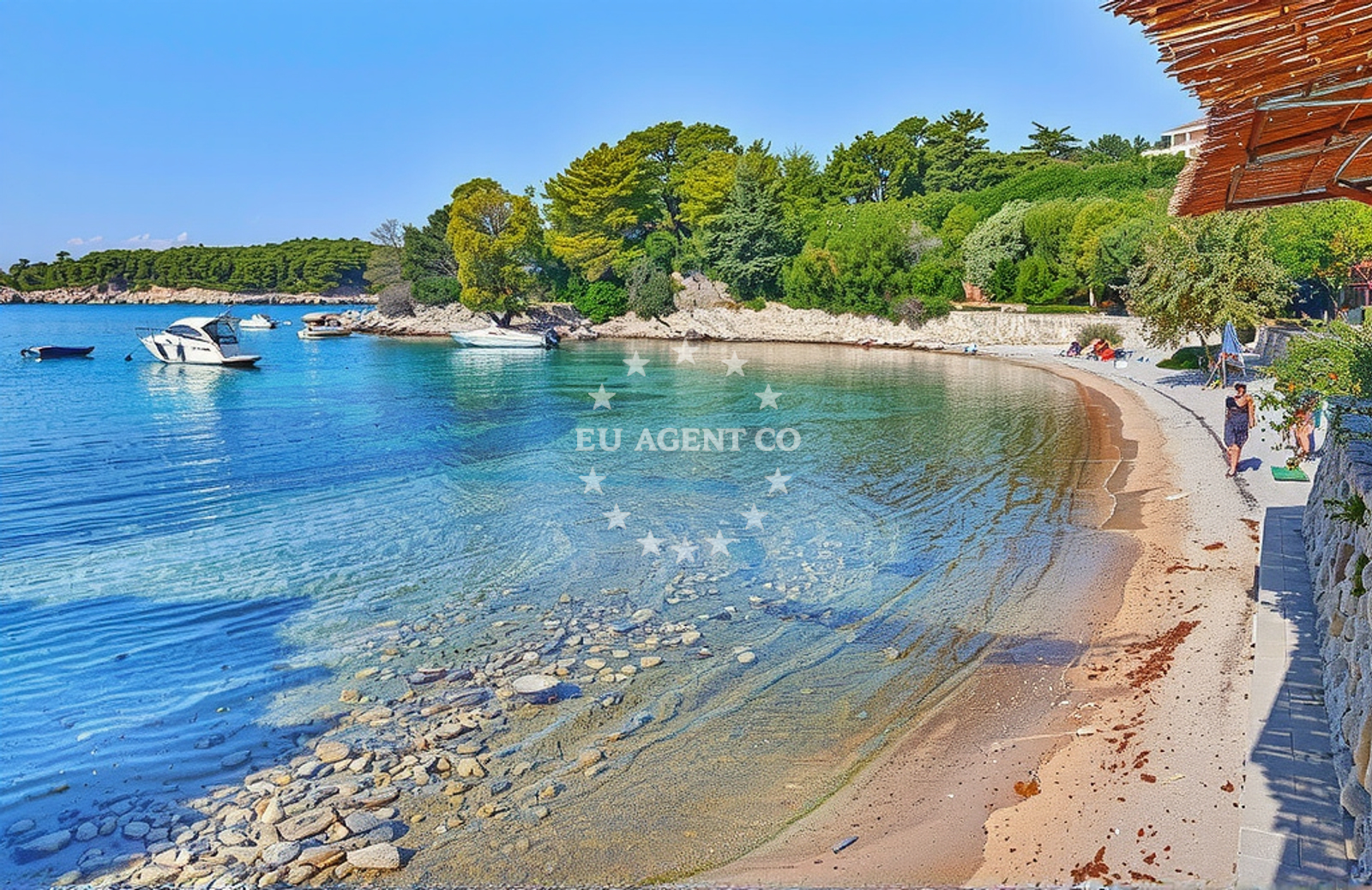 Additional view of Suha Punta II beach in Kampor 99, Rab