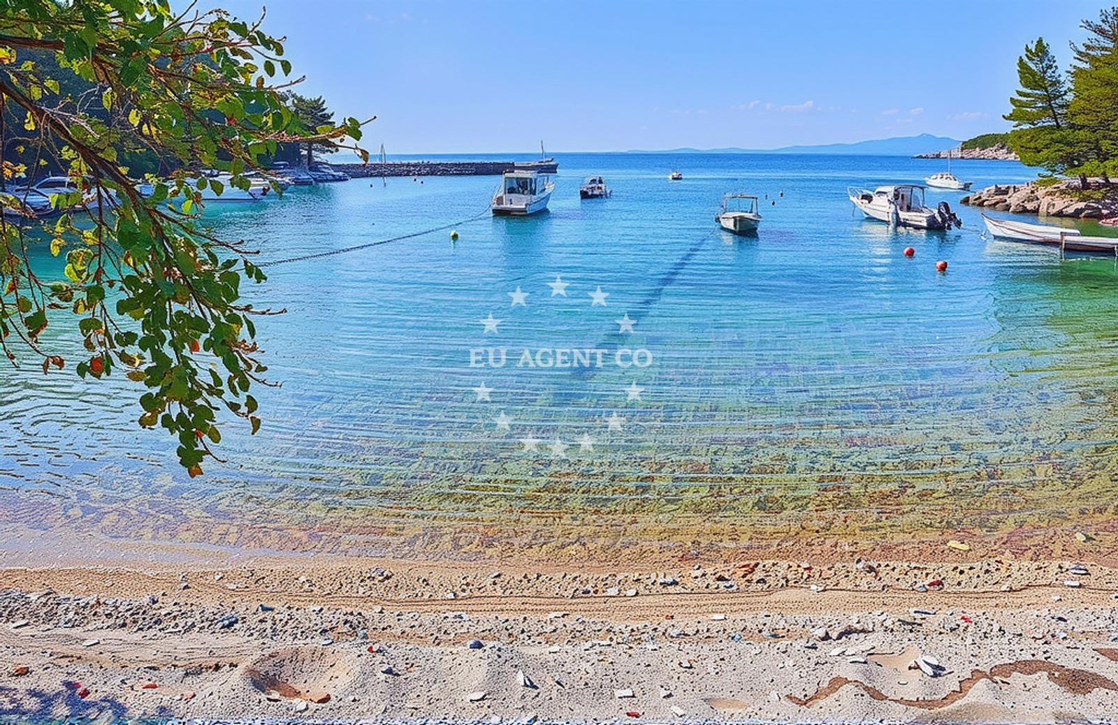 Additional view of Suha Punta II beach in Kampor 99, Rab