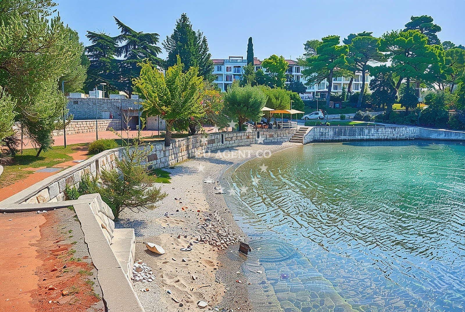 Additional view of Suha Punta II beach in Kampor 99, Rab