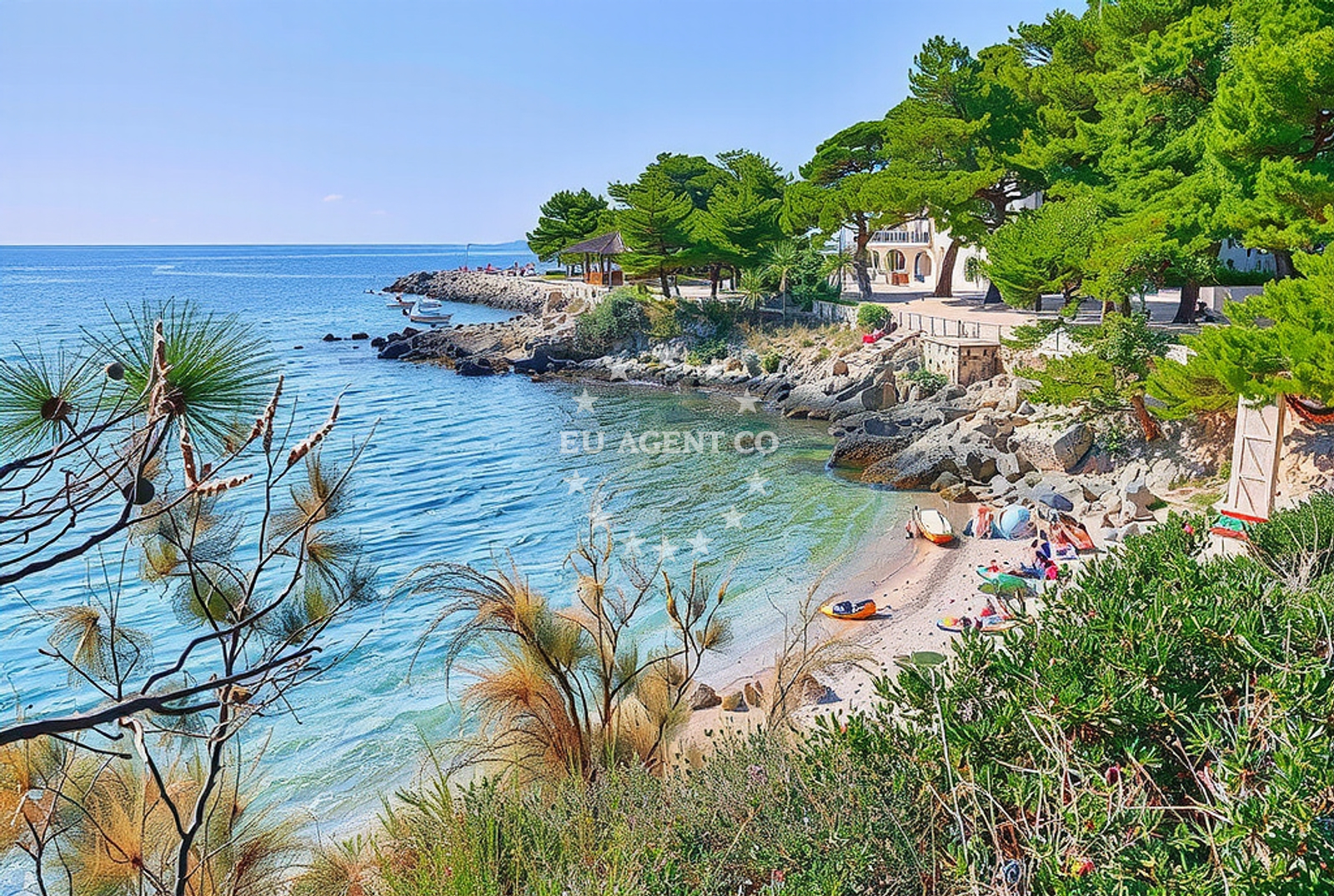 Additional view of Suha punta, Kampor (Rab) Beach in Suha punta
