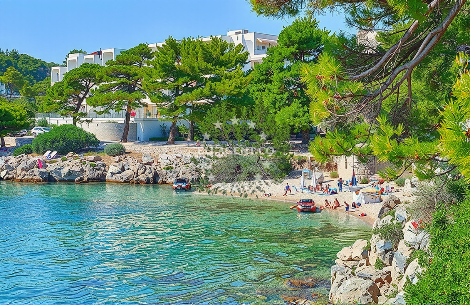 Additional view of Suha punta, Kampor (Rab) Beach in Suha punta