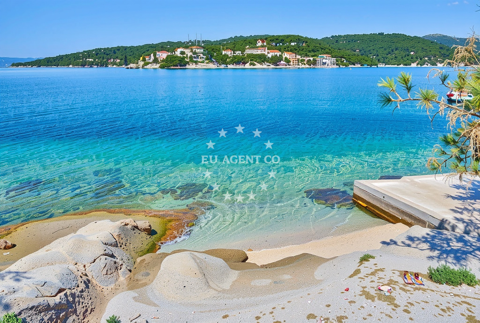 Shoreline and swimming area at Sumartin (Brač): beaches and coves (10) in Sumartin (Brač)