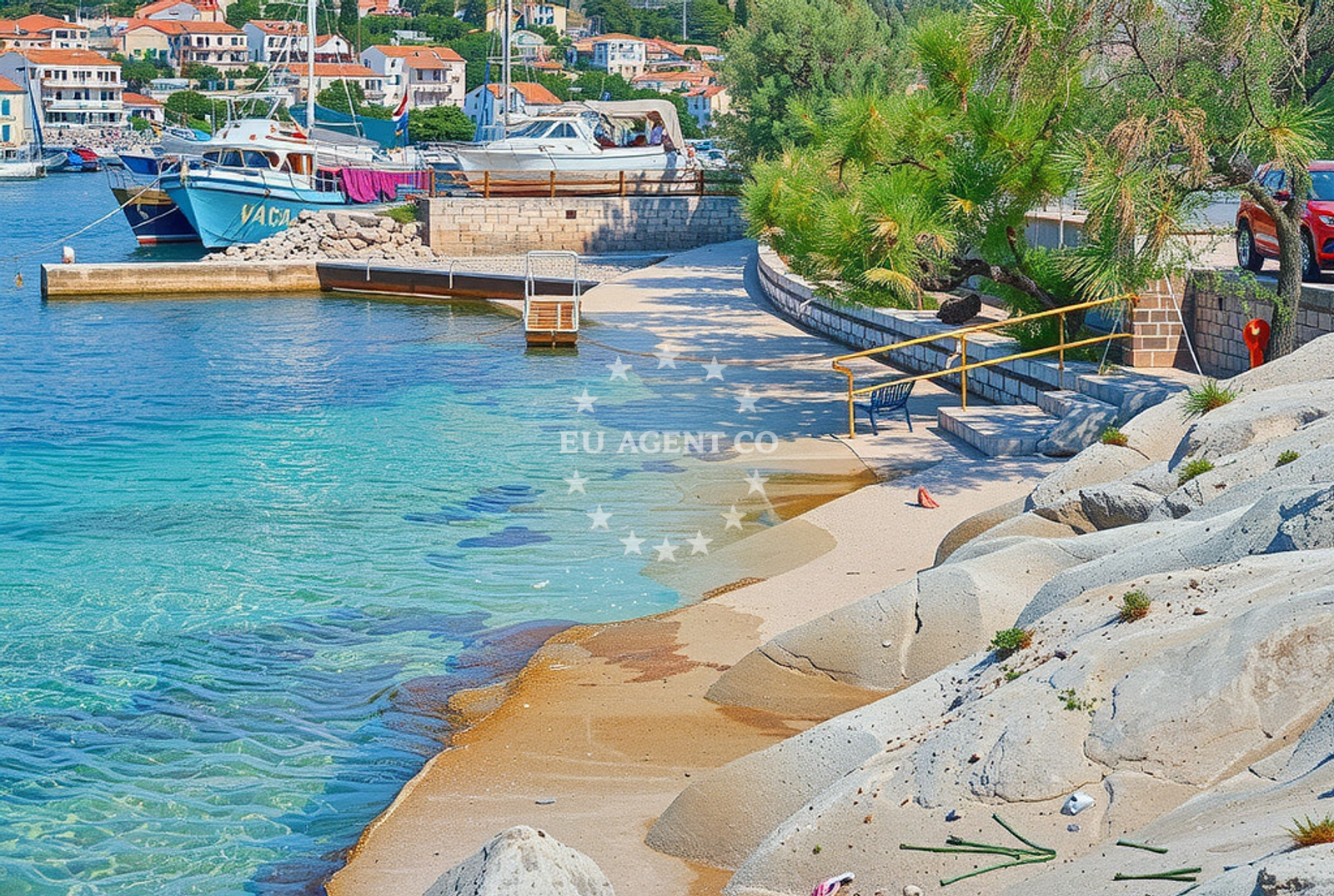 Sea and coastal view of Sumartin (Brač): beaches and coves (10) in Sumartin (Brač)