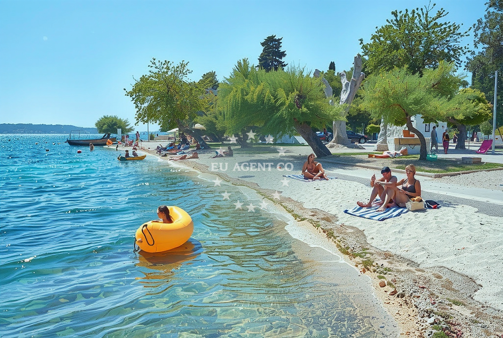 Additional view of Sumica beach in 14 Šetalište Miljenka i Dobrile, Kaštela