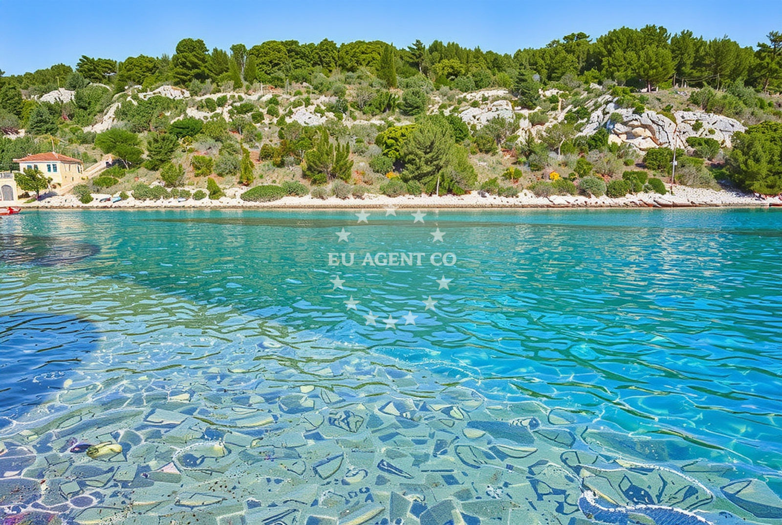 Additional view of Sumpjivina beach in , Nečujam