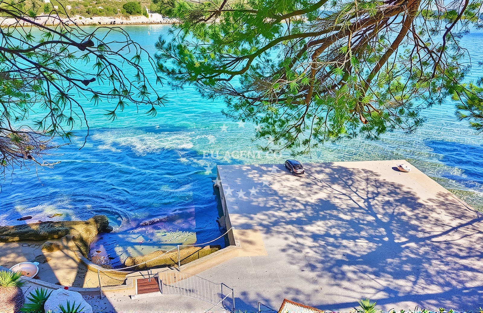 Additional view of Sumpjivina beach in , Nečujam