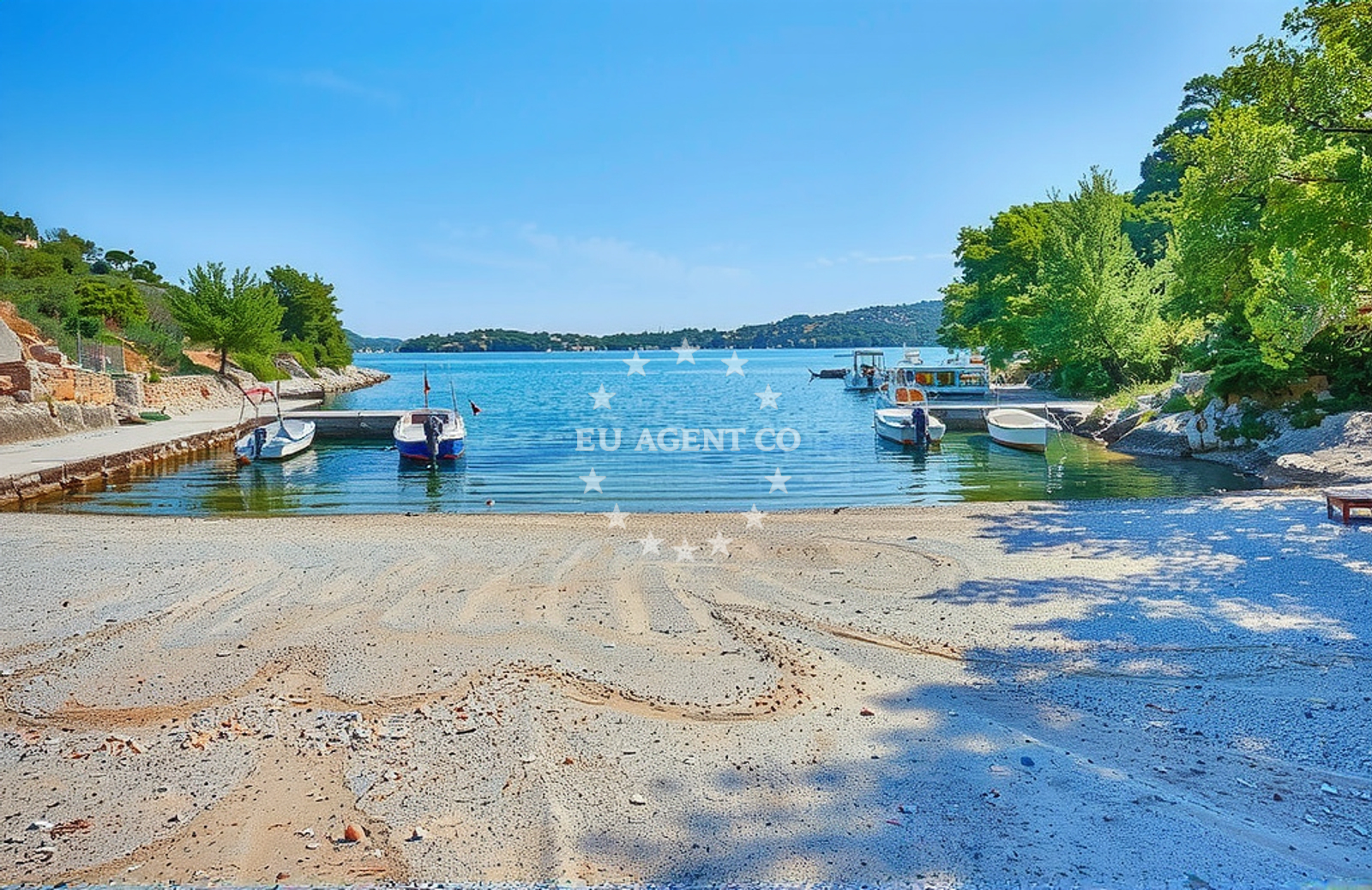 Additional view of Sumpjivina beach in , Nečujam
