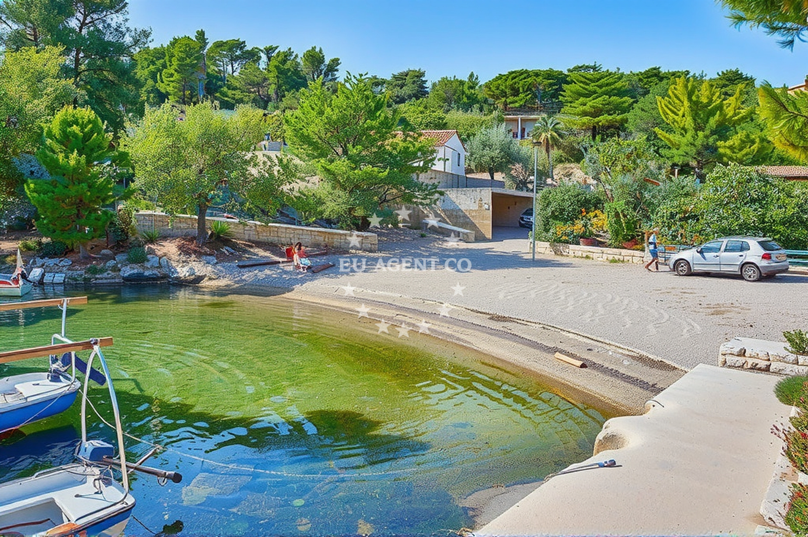 Additional view of Sumpjivina beach in , Nečujam