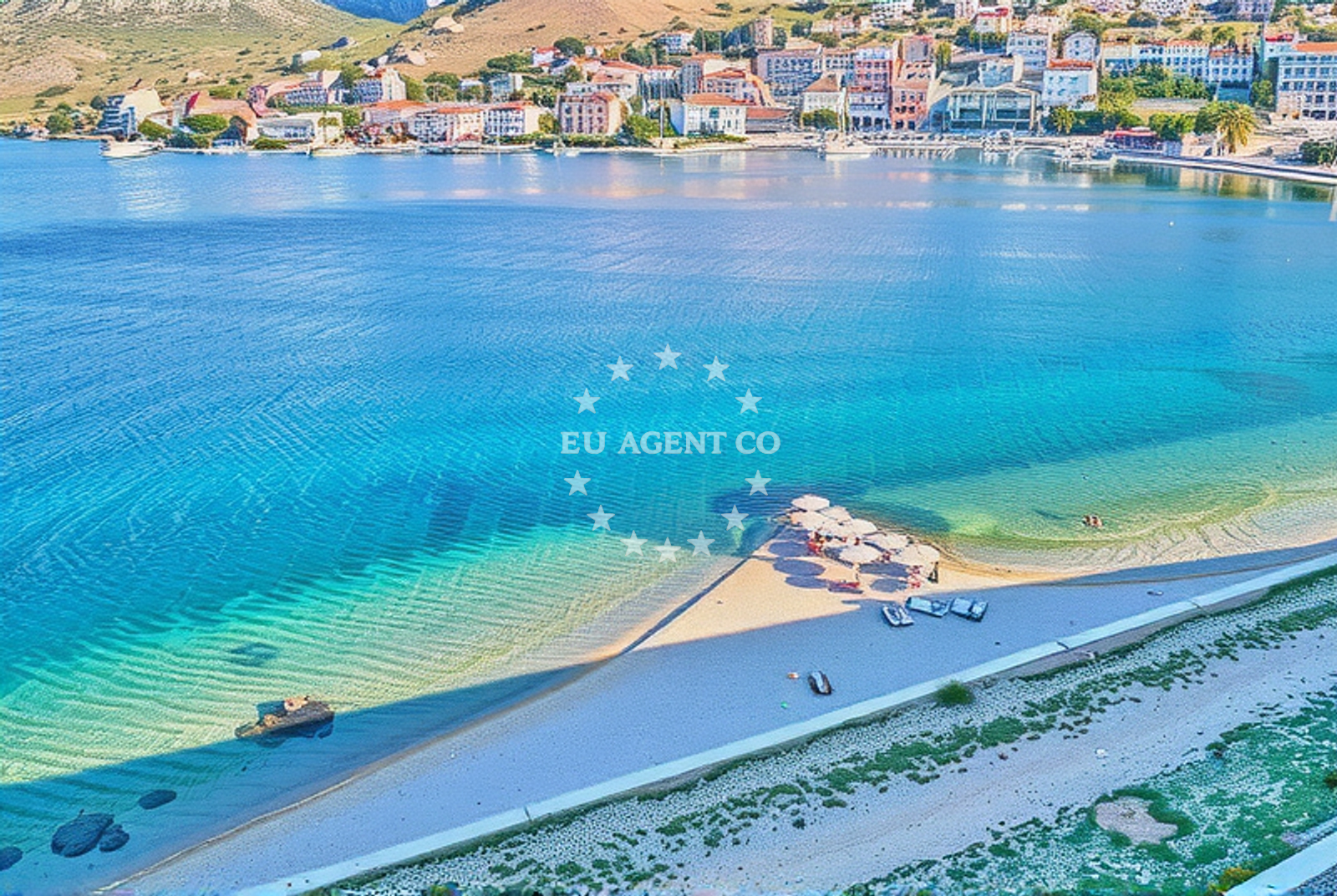 Additional view of Suncana beach in Metajna 110, Metajna