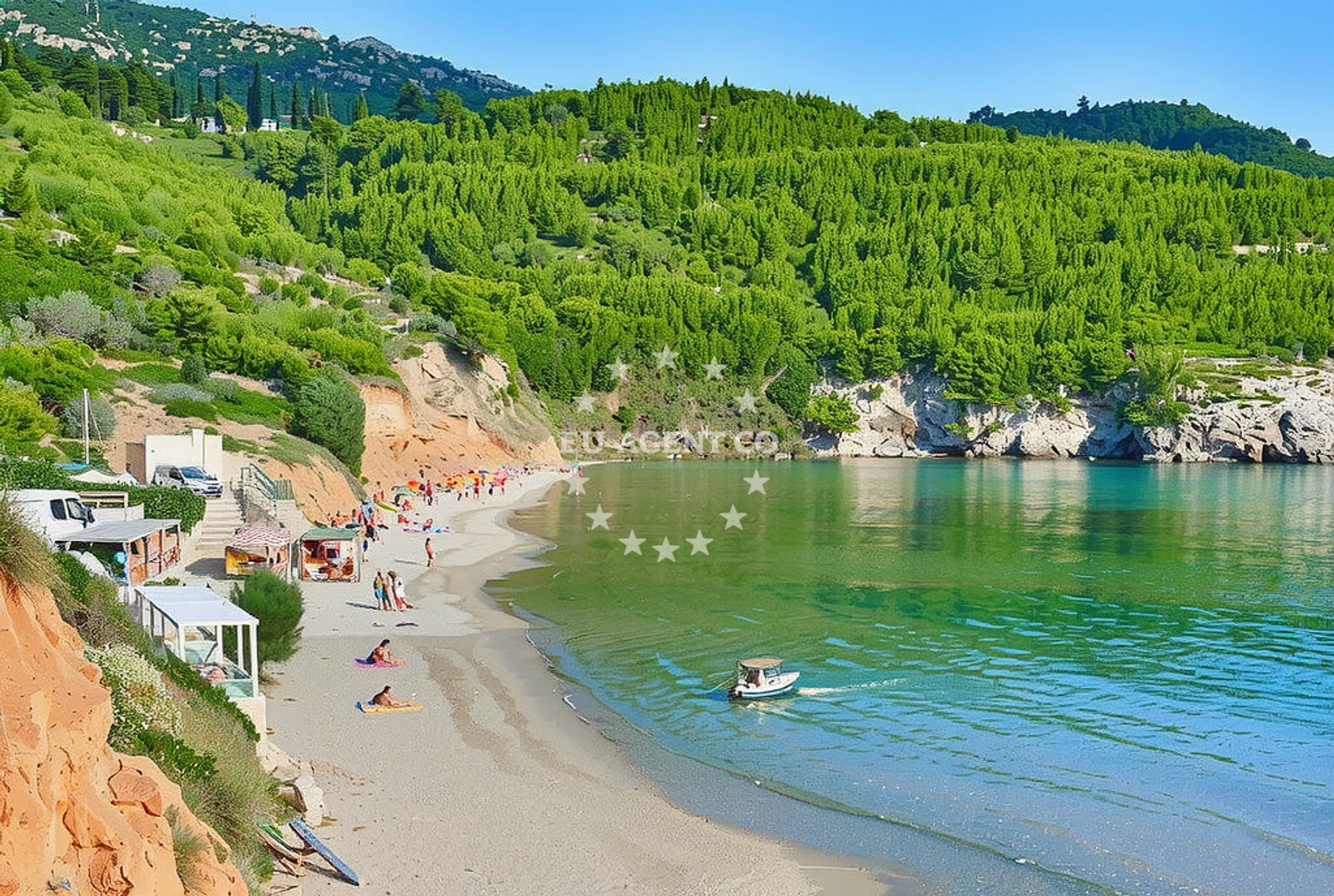 Additional view of Sunj beach in Od Šunja 19a, Lopud