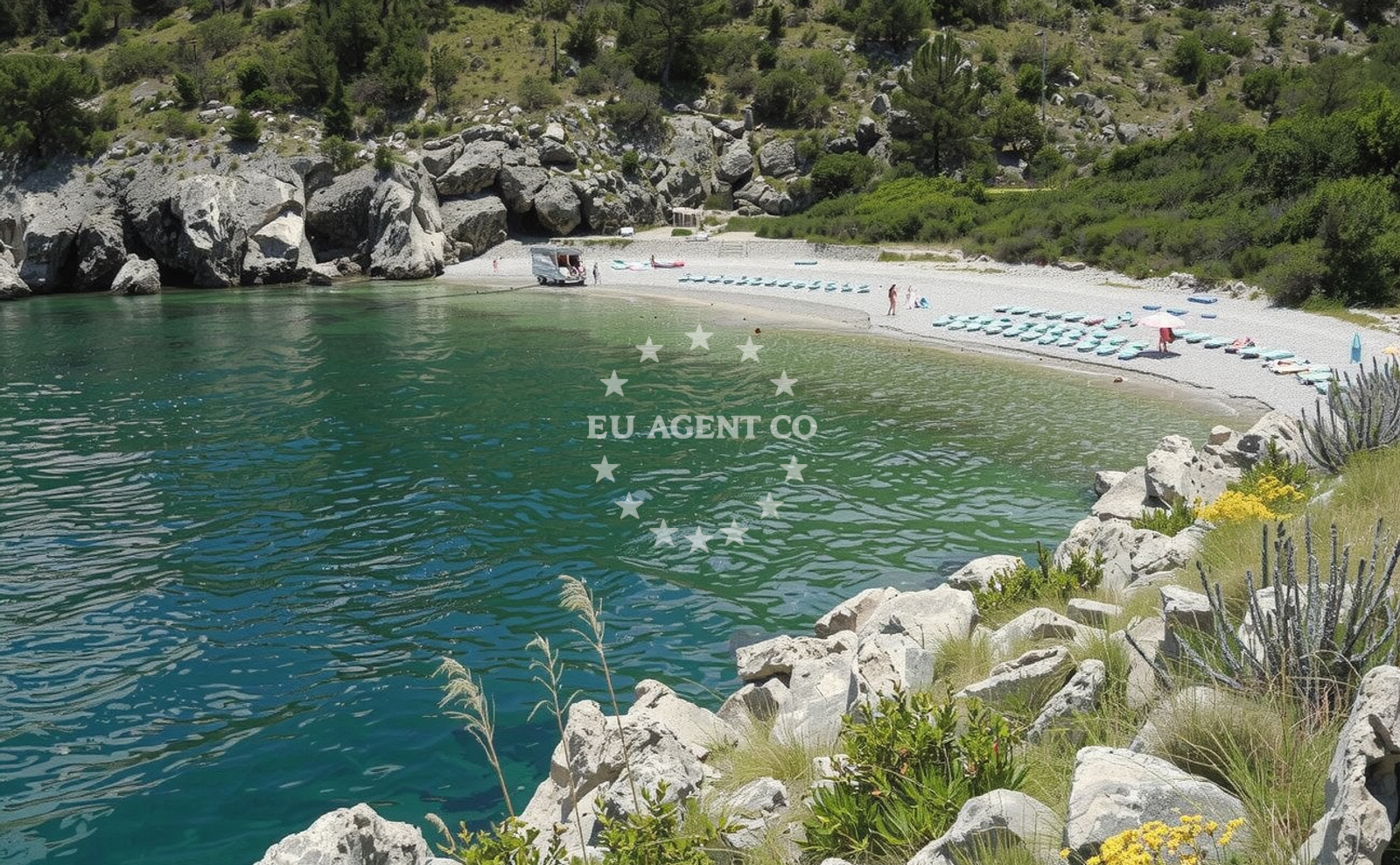 Additional view of Supovica beach in Risika 274,VRBNIK,, Vrbnik