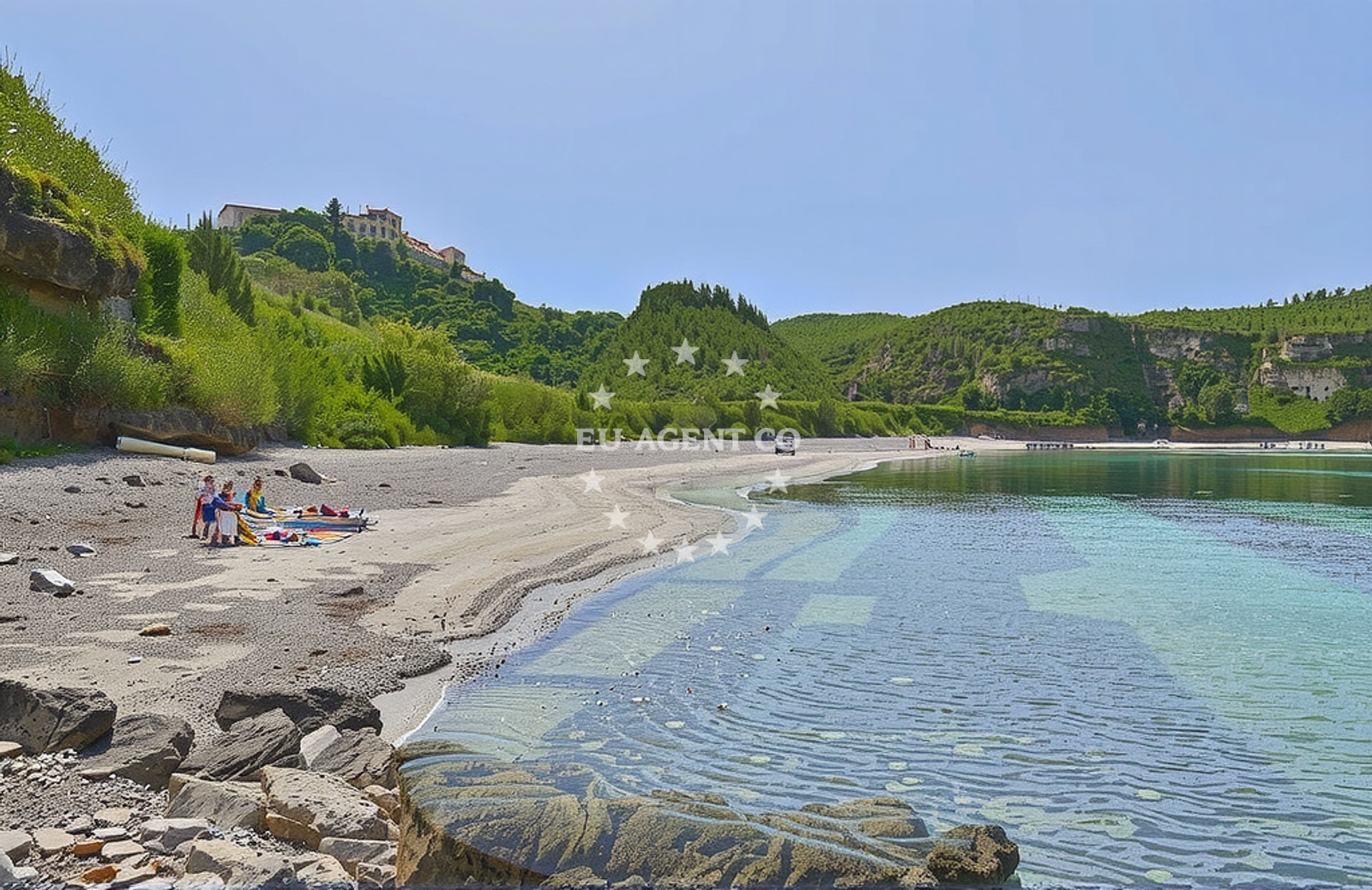 Shoreline and swimming area at Susak (Susak): beaches and coves (4) in Susak (Susak)