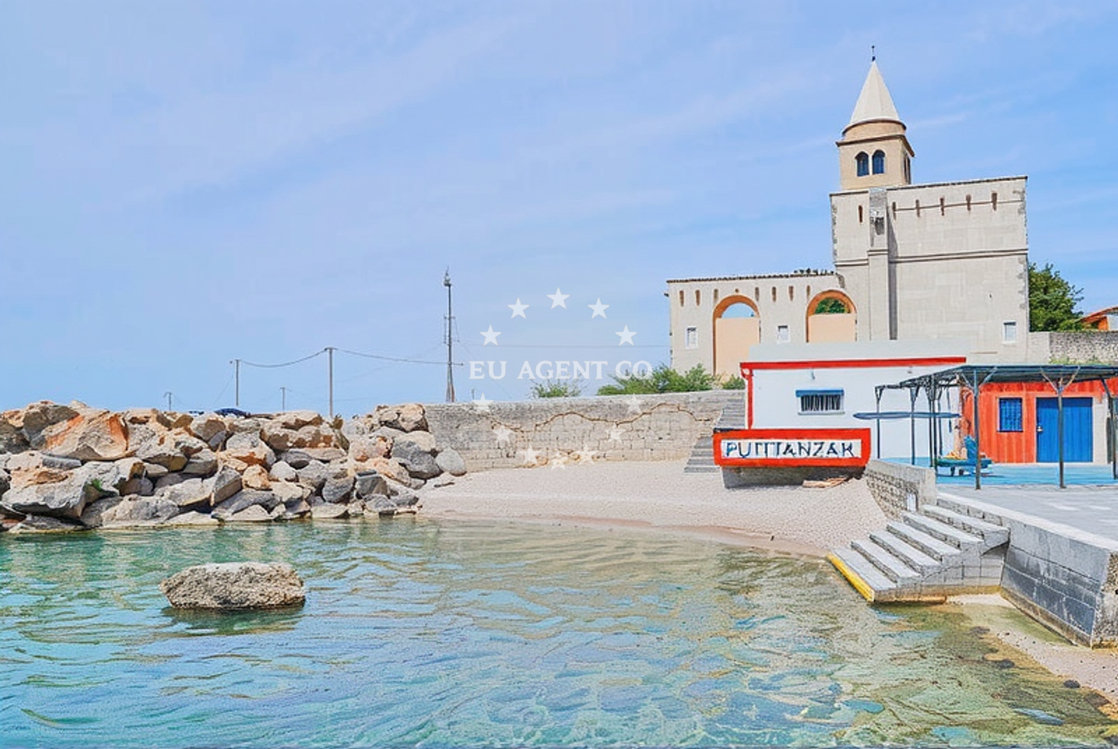 Additional view of Sušanj Cesarički: beaches and coves in Sušanj Cesarički