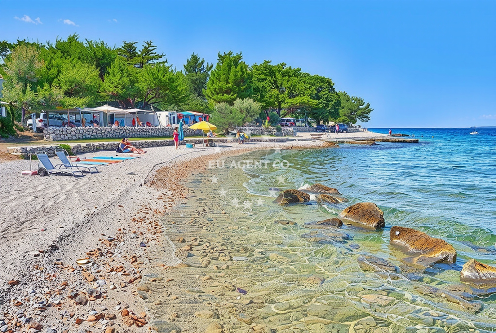 Additional view of Sušica kamp, Ugljan (Ugljan) Beach in Sušica kamp