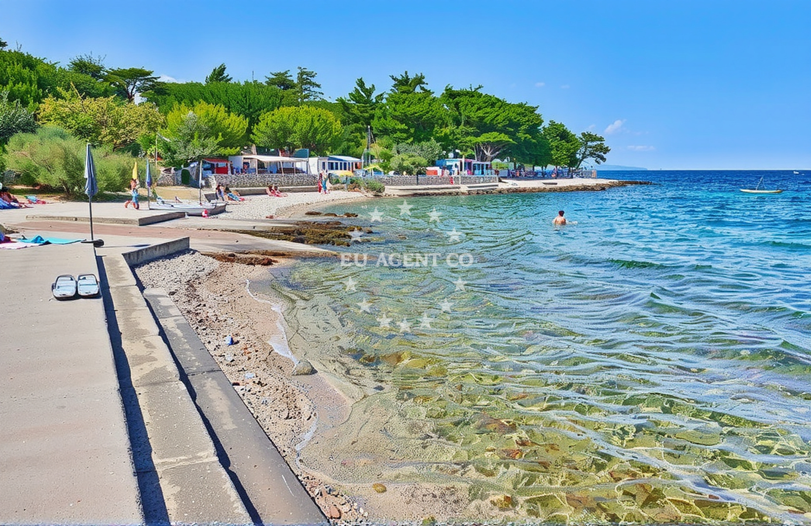 Additional view of Sušica kamp, Ugljan (Ugljan) Beach in Sušica kamp