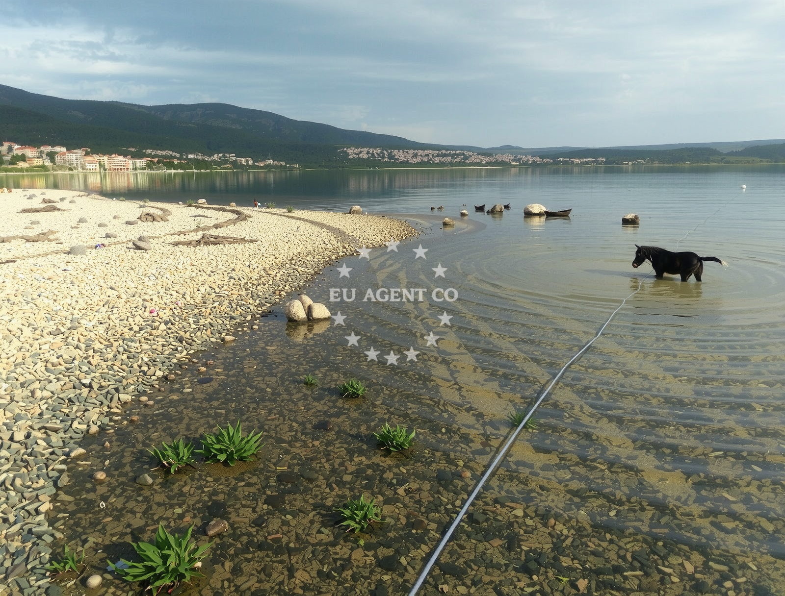 Additional view of Susnjari beach in Orljačka 8 (Kruševo), Obrovac