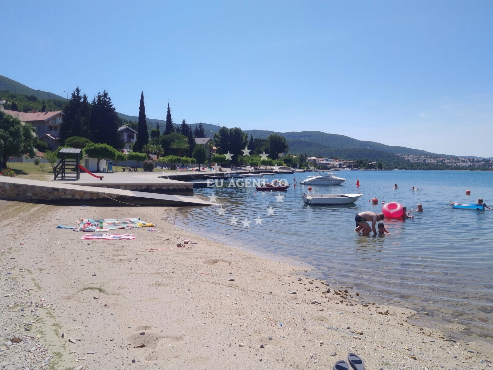 Additional view of Susnjari beach in Orljačka 8 (Kruševo), Obrovac