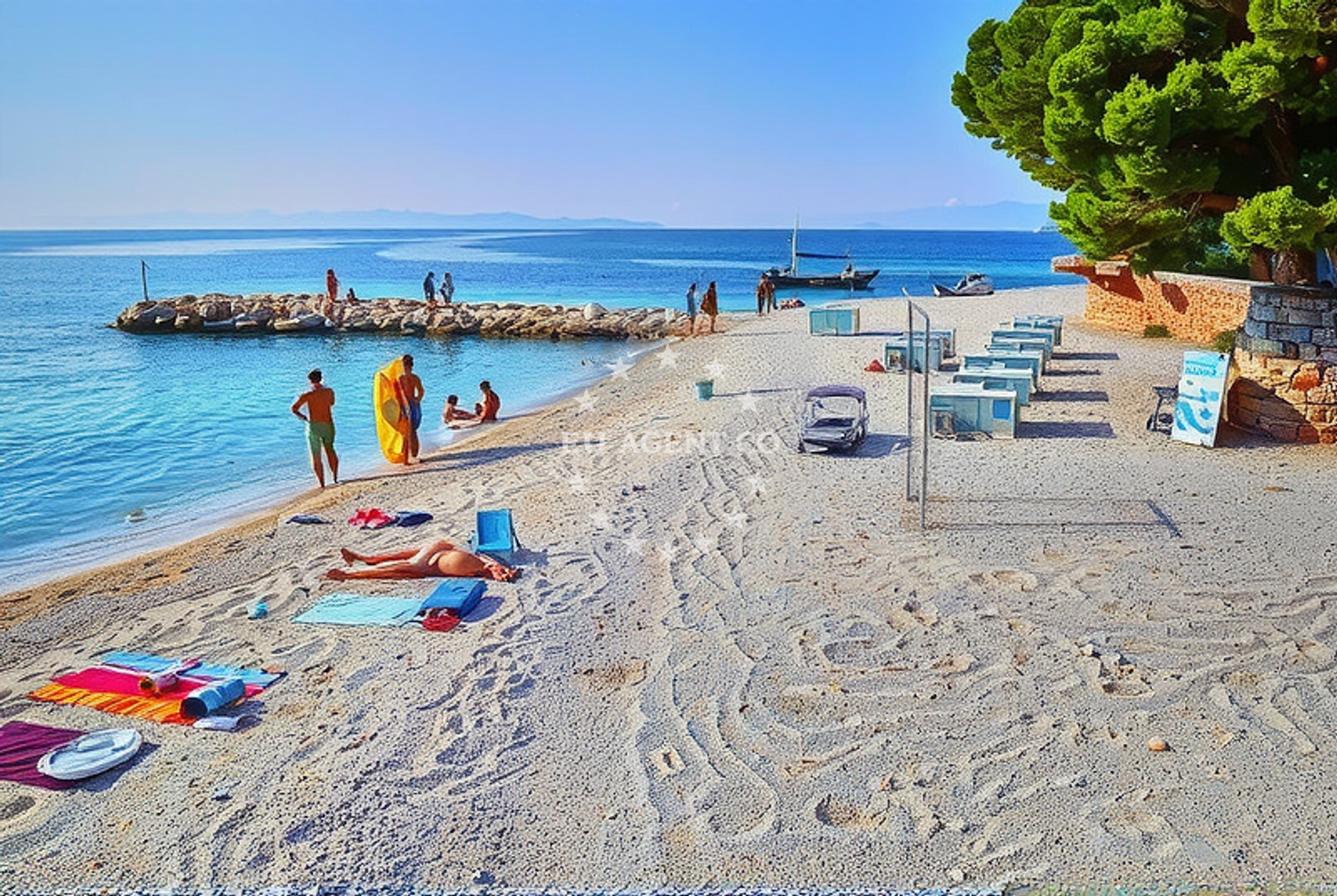 Additional view of Sutikla, Podgora Beach in Sutikla