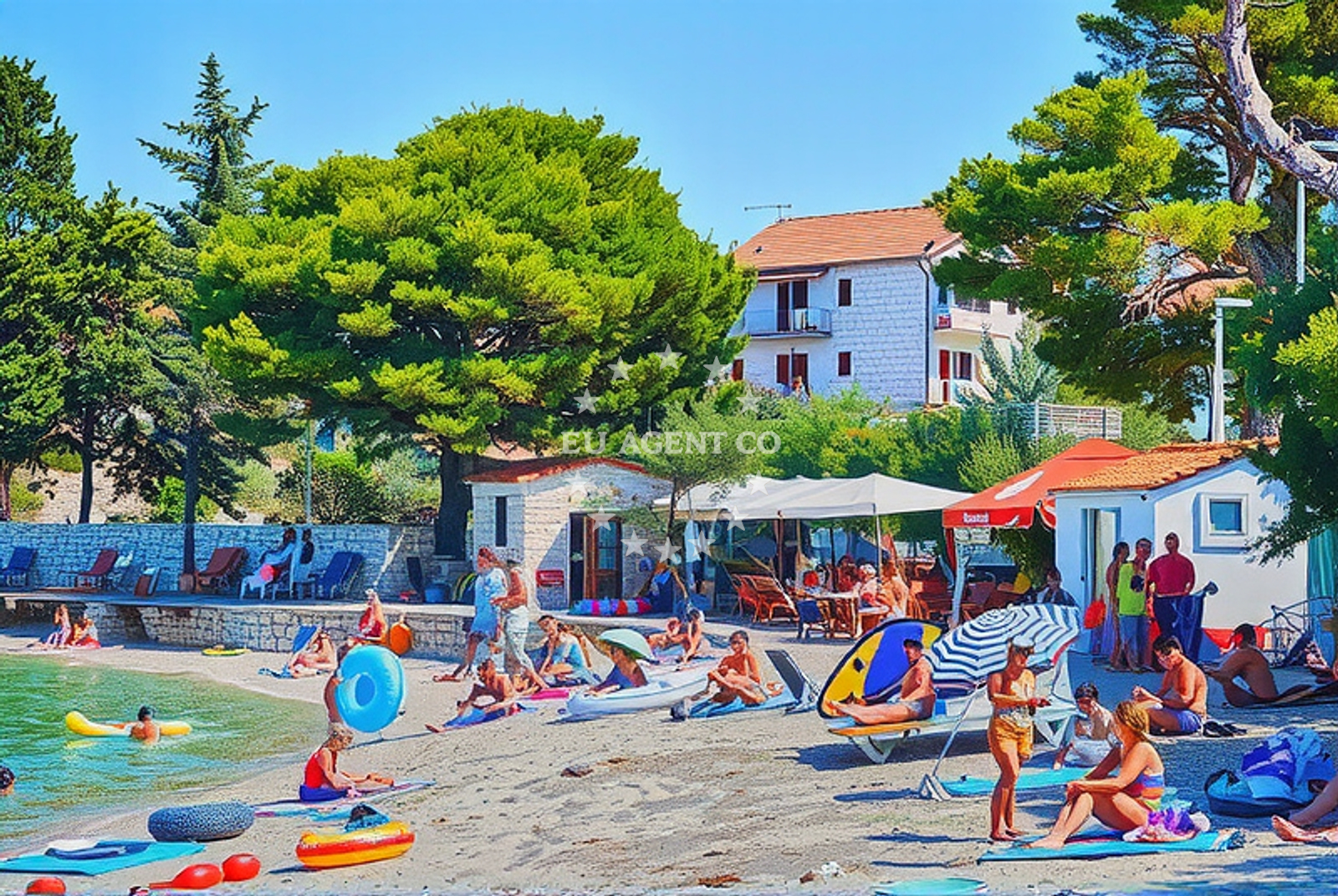 Additional view of Sutivan beach in Perića Kala 1, Sutivan