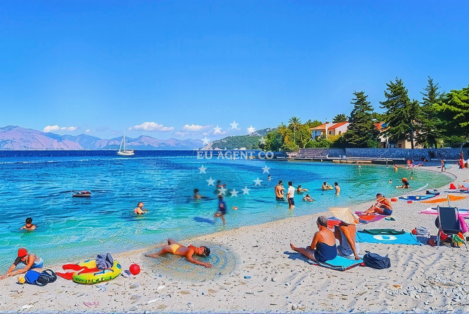 Additional view of Sutivan beach in Perića Kala 1, Sutivan