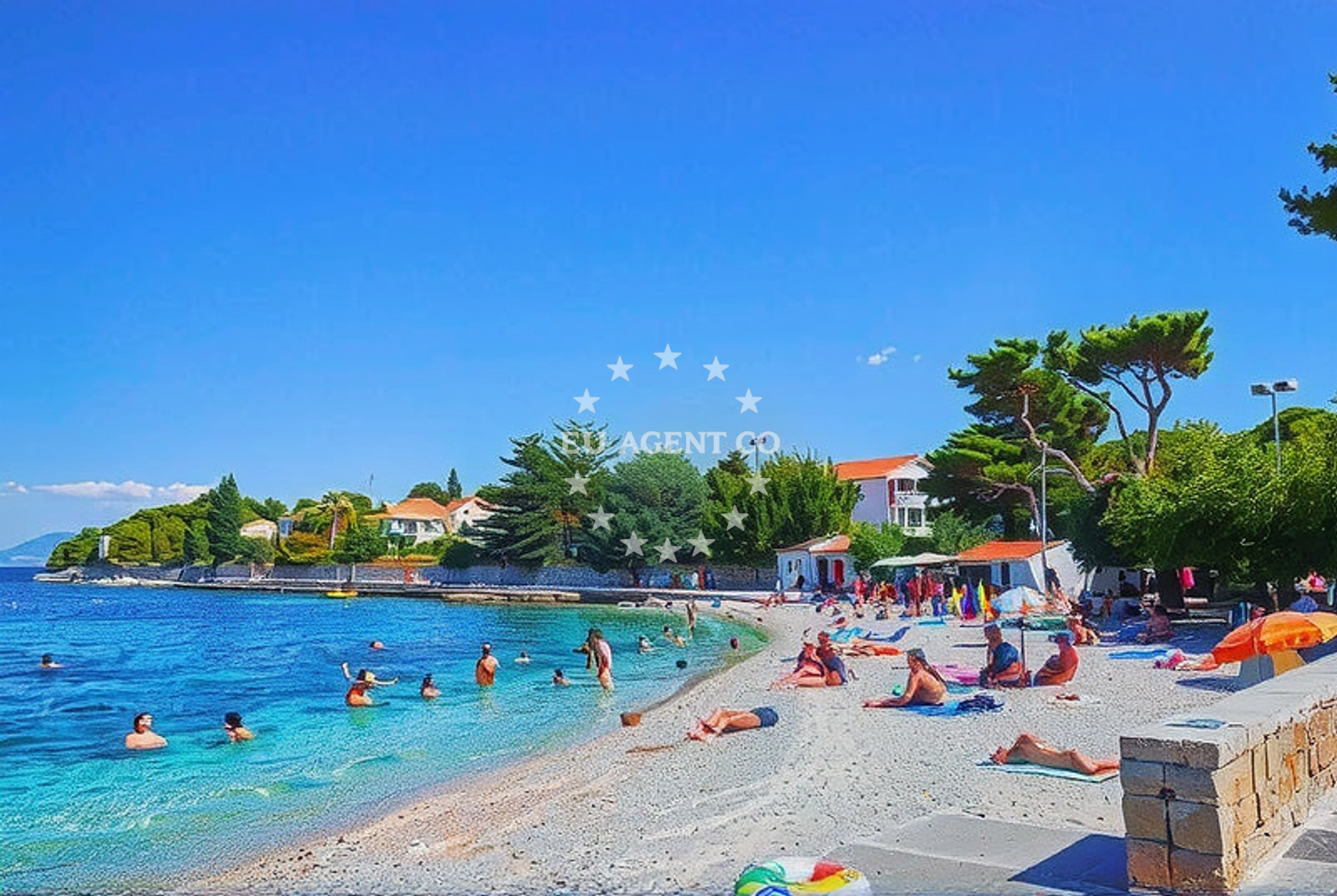 Additional view of Sutivan beach in Perića Kala 1, Sutivan