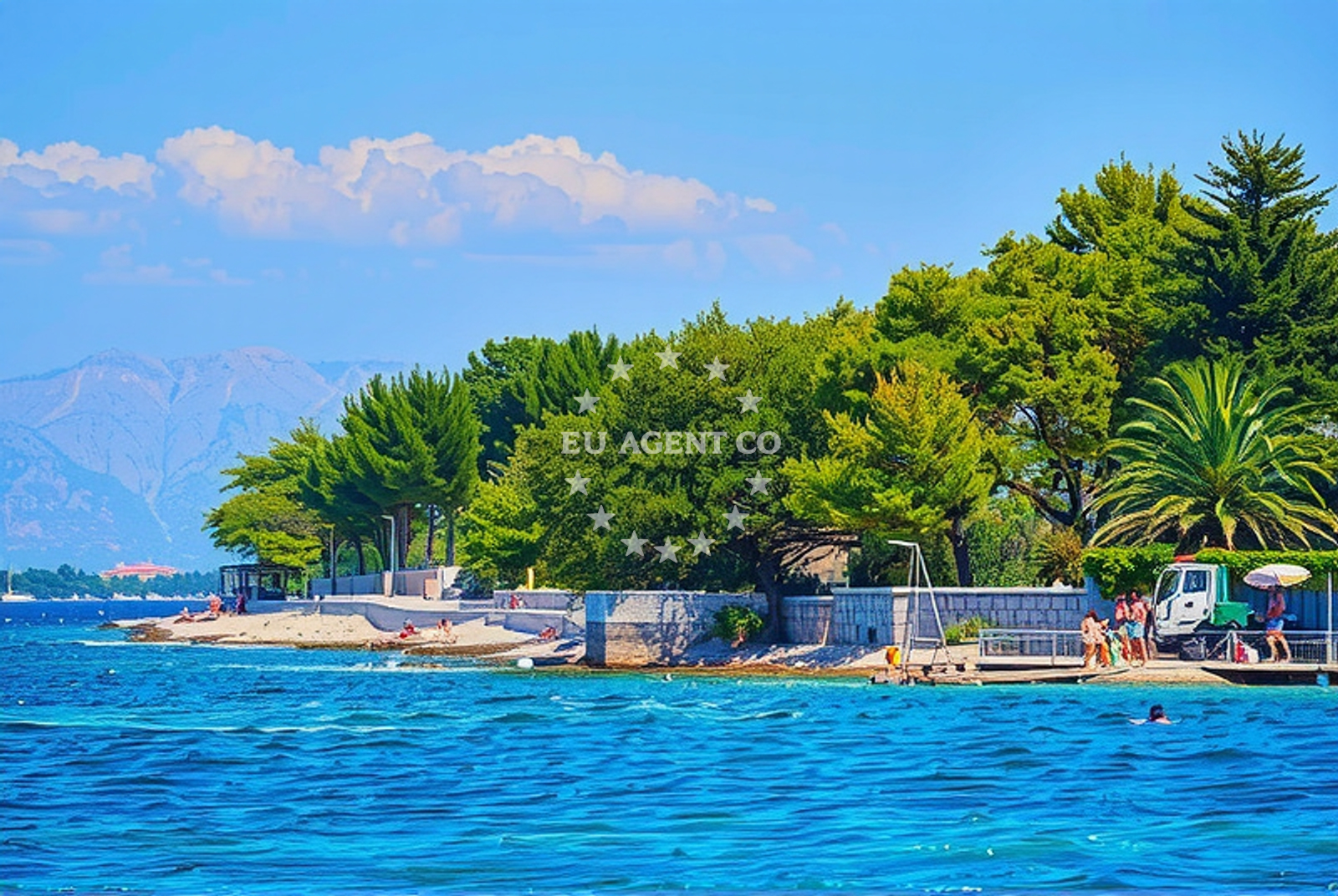 Additional view of Sutivan beach in Perića Kala 1, Sutivan
