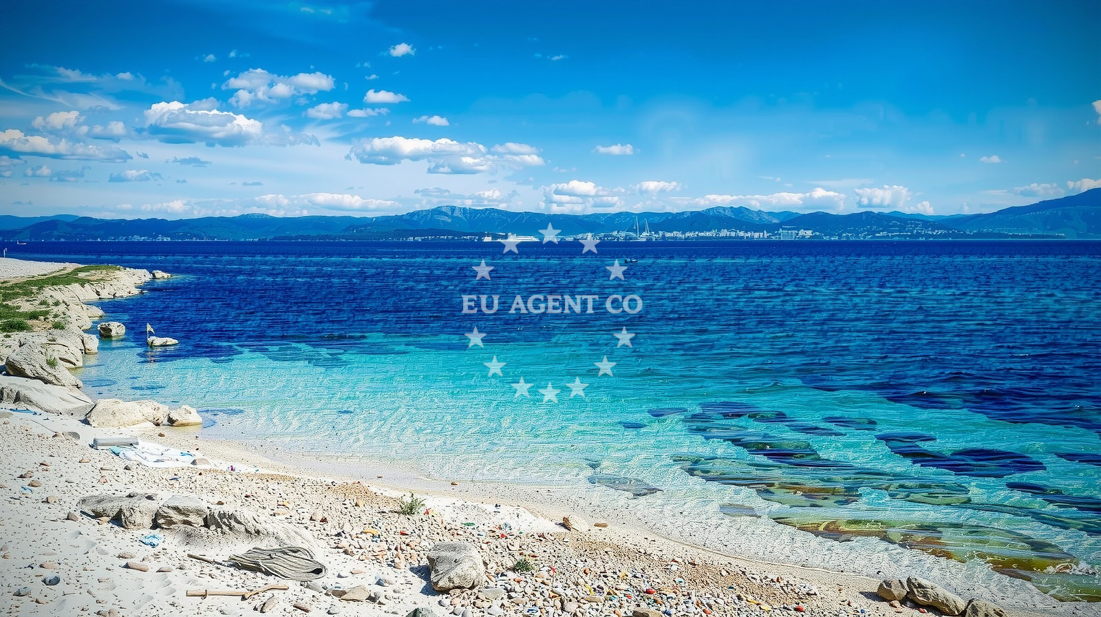 Sea and coastal view of Sutivan II beach in Braće Ivanović Valerijev 17, Sutivan