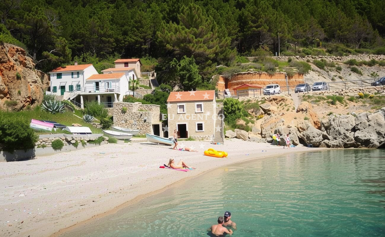 Additional view of Sutmiljhoska beach in Sutmiholjska, Babino Polje
