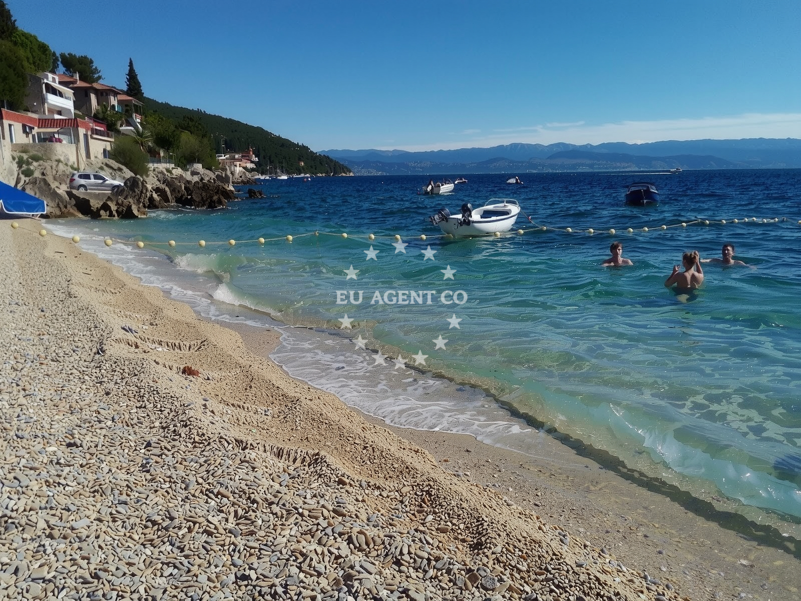 Additional view of Sv. Ivan beach in Jir 1C, Mošćenice