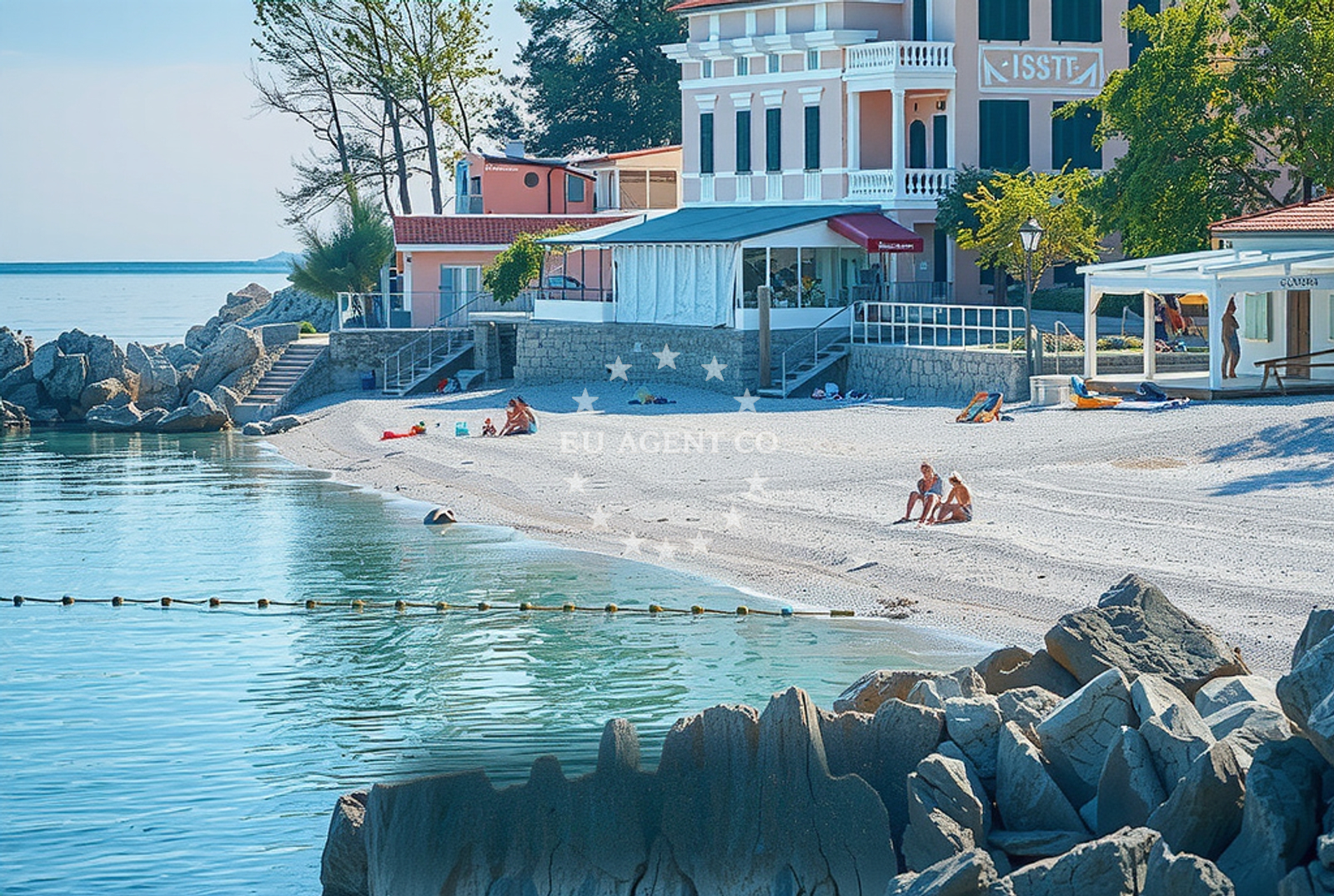 Additional view of Sv. Ivan beach in Jir 1C, Mošćenice