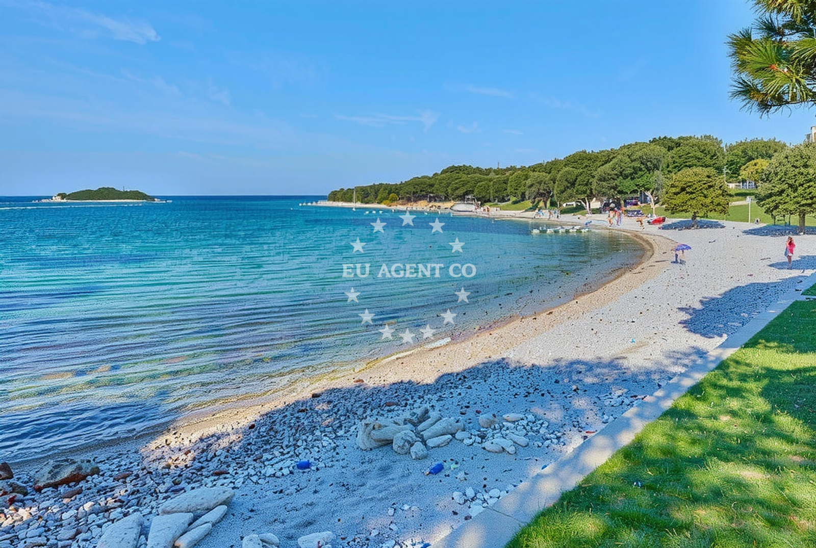 Additional view of Sv. Jakov beach in San Pol 1, Bale