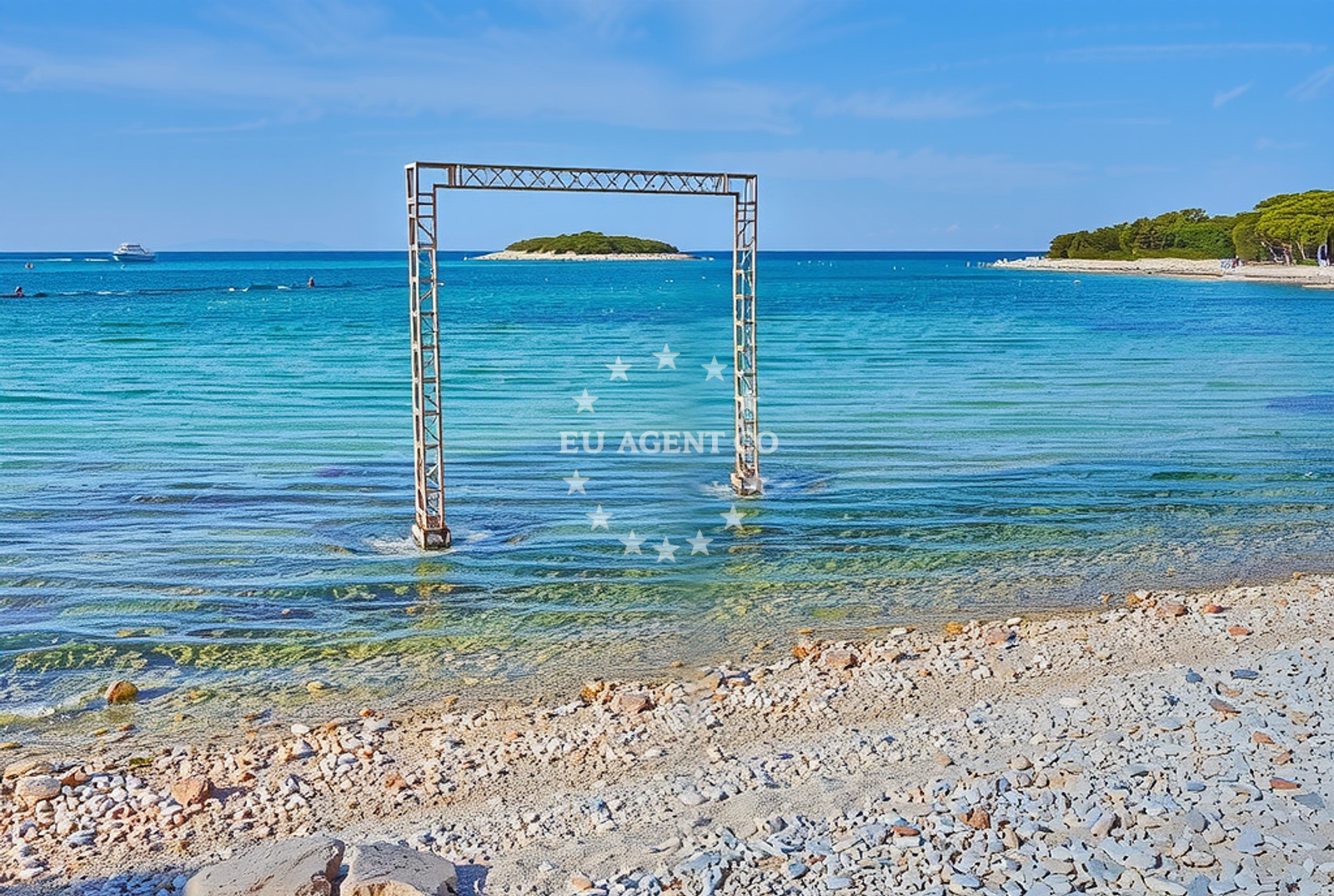 Additional view of Sv. Jakov beach in San Pol 1, Bale