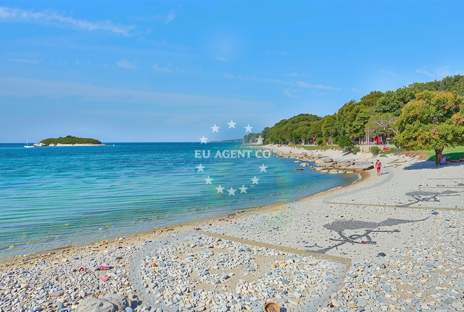 Additional view of Sv. Jakov beach in San Pol 1, Bale