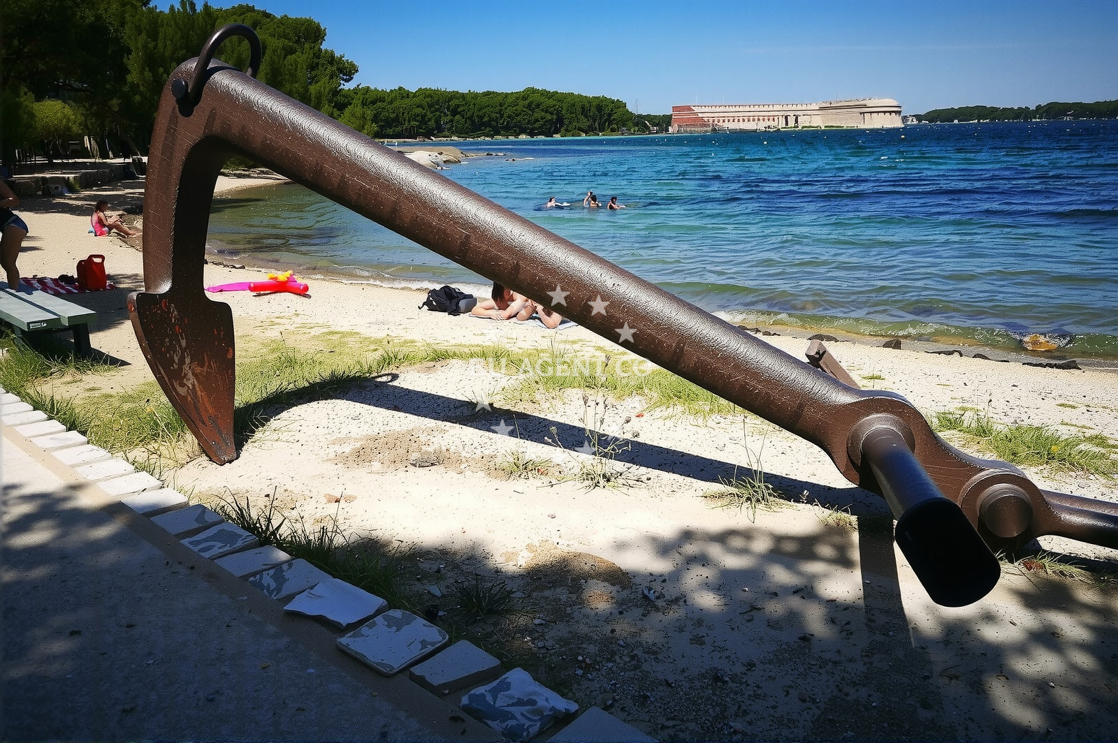 Additional view of Sv. Nikola beach in Žrtava Fašističkog Terora 11, Šibenik