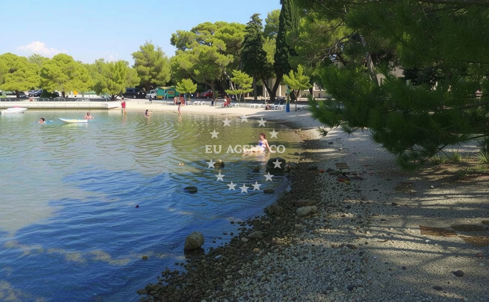 Additional view of Sv. Nikola beach in Žrtava Fašističkog Terora 11, Šibenik